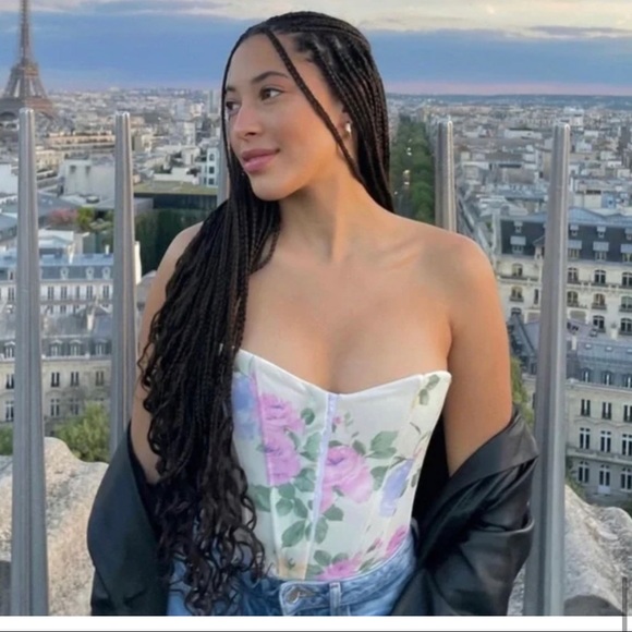 Zara floral corset - Picture 3 of 3